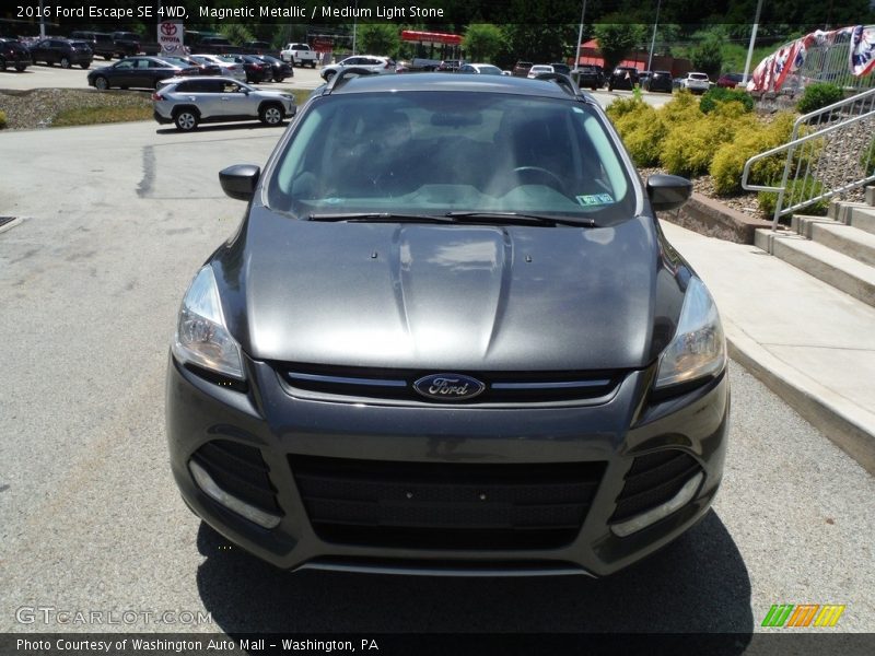 Magnetic Metallic / Medium Light Stone 2016 Ford Escape SE 4WD