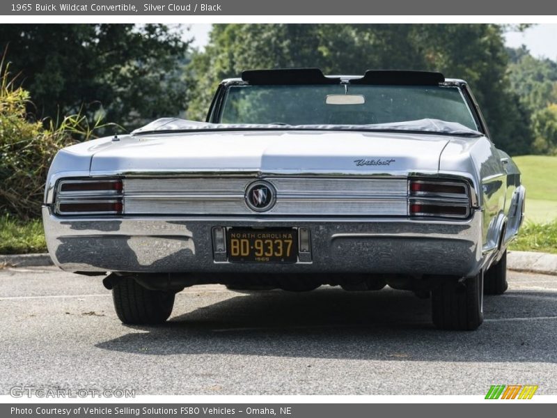 Silver Cloud / Black 1965 Buick Wildcat Convertible