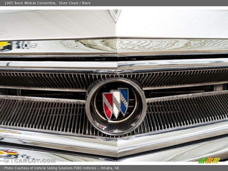 Silver Cloud / Black 1965 Buick Wildcat Convertible