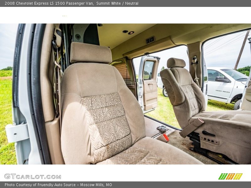 Summit White / Neutral 2008 Chevrolet Express LS 1500 Passenger Van