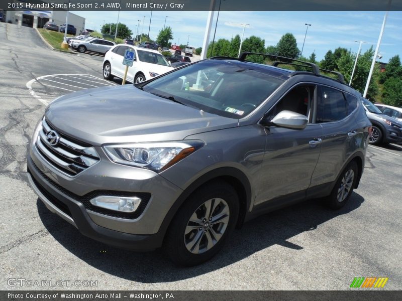 Mineral Gray / Gray 2015 Hyundai Santa Fe Sport 2.4 AWD