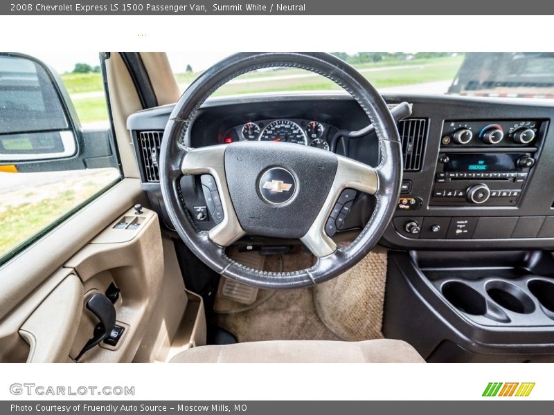 Dashboard of 2008 Express LS 1500 Passenger Van