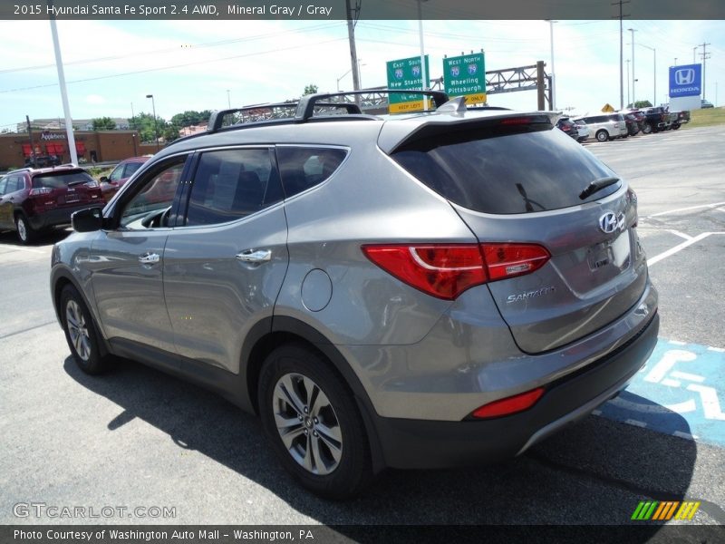 Mineral Gray / Gray 2015 Hyundai Santa Fe Sport 2.4 AWD