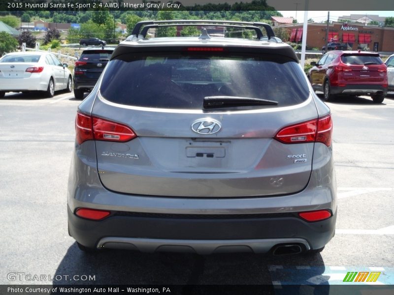 Mineral Gray / Gray 2015 Hyundai Santa Fe Sport 2.4 AWD