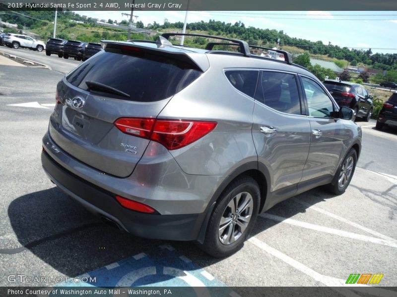 Mineral Gray / Gray 2015 Hyundai Santa Fe Sport 2.4 AWD