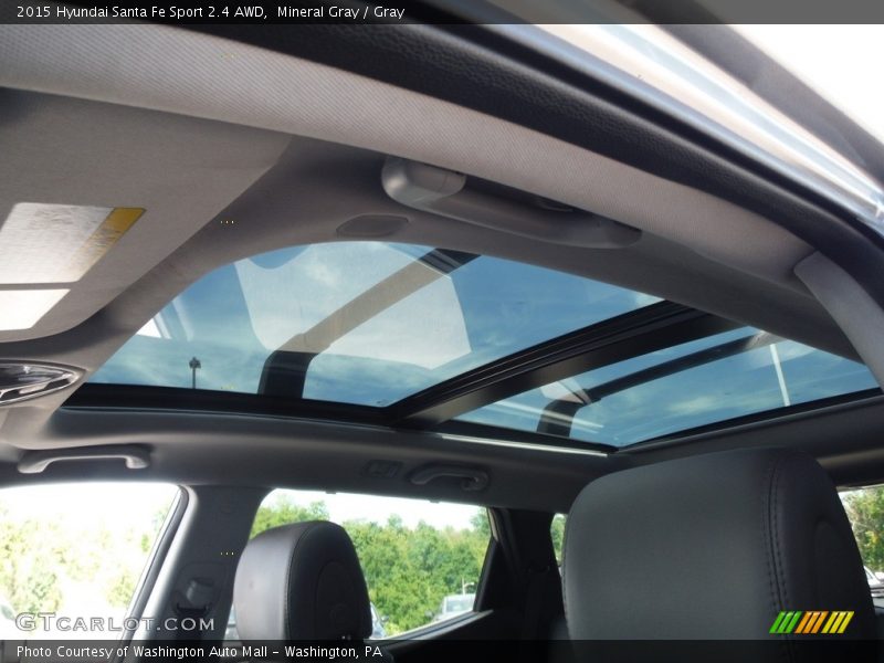 Mineral Gray / Gray 2015 Hyundai Santa Fe Sport 2.4 AWD