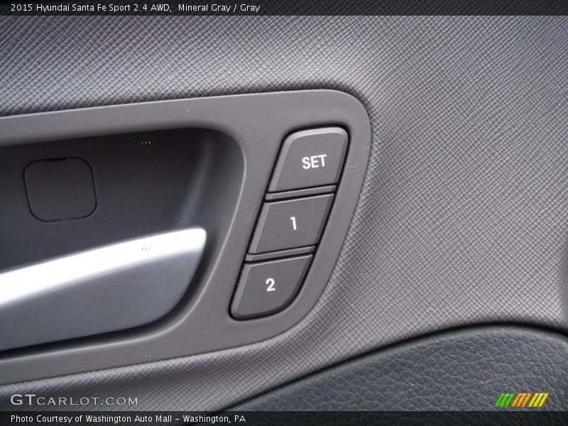 Mineral Gray / Gray 2015 Hyundai Santa Fe Sport 2.4 AWD