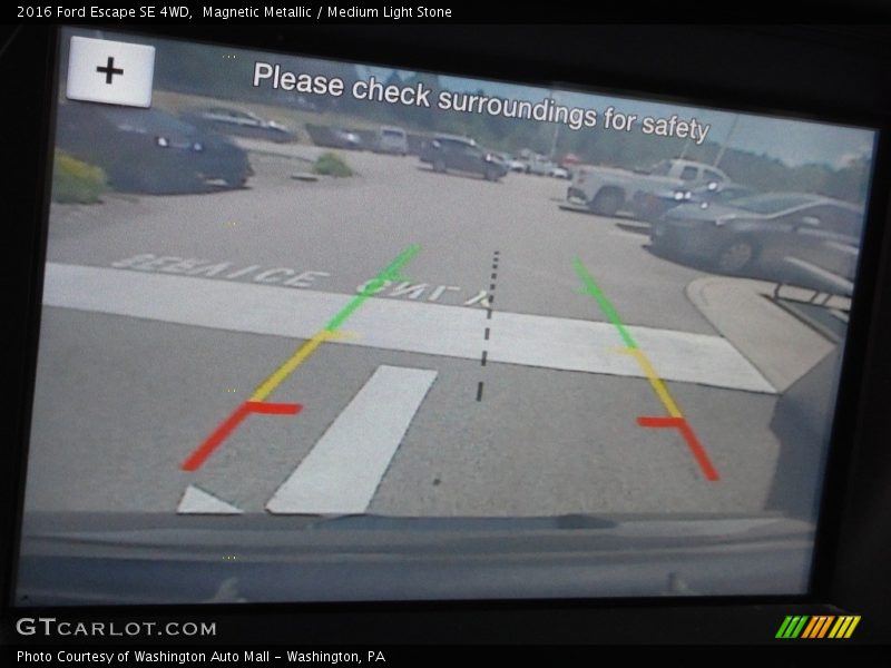 Magnetic Metallic / Medium Light Stone 2016 Ford Escape SE 4WD