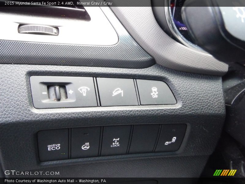 Mineral Gray / Gray 2015 Hyundai Santa Fe Sport 2.4 AWD