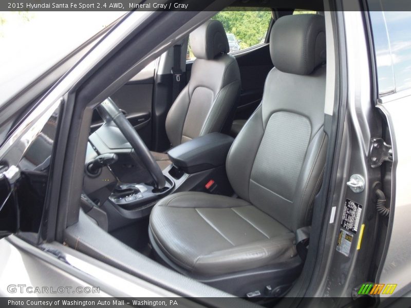 Mineral Gray / Gray 2015 Hyundai Santa Fe Sport 2.4 AWD