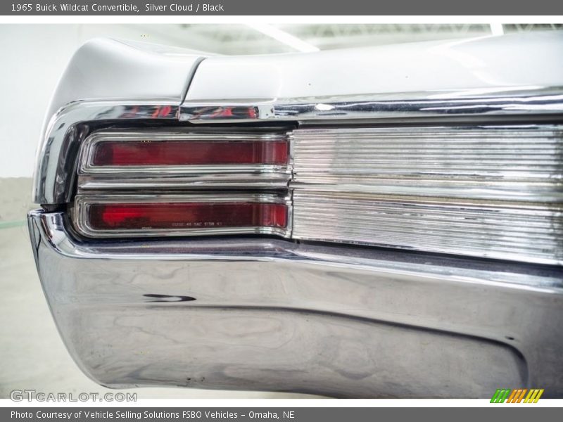 Silver Cloud / Black 1965 Buick Wildcat Convertible