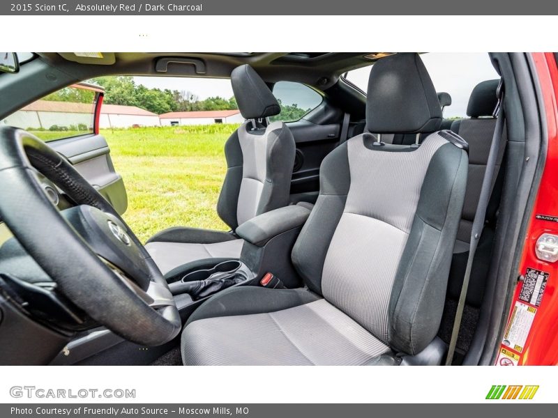 Absolutely Red / Dark Charcoal 2015 Scion tC