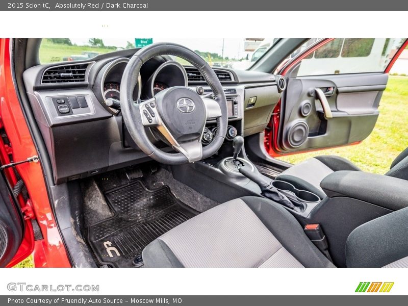 Absolutely Red / Dark Charcoal 2015 Scion tC