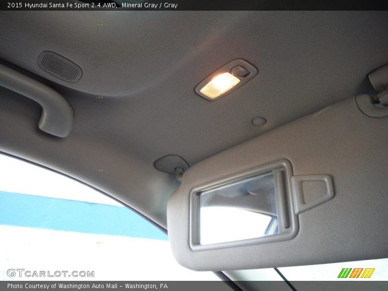 Mineral Gray / Gray 2015 Hyundai Santa Fe Sport 2.4 AWD