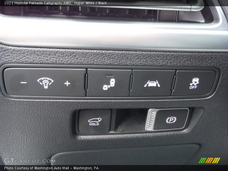 Hyper White / Black 2021 Hyundai Palisade Calligraphy AWD