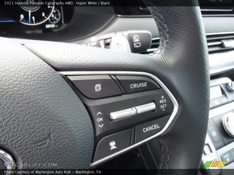 Hyper White / Black 2021 Hyundai Palisade Calligraphy AWD