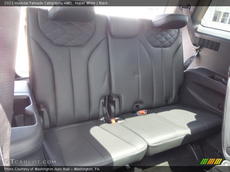 Hyper White / Black 2021 Hyundai Palisade Calligraphy AWD