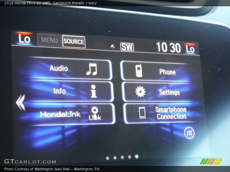 Sandstorm Metallic / Ivory 2019 Honda CR-V EX AWD