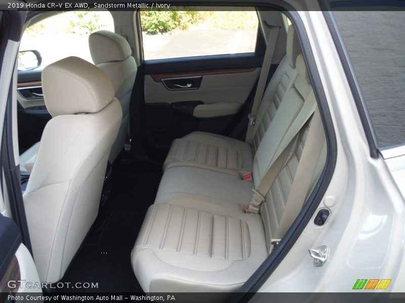 Sandstorm Metallic / Ivory 2019 Honda CR-V EX AWD