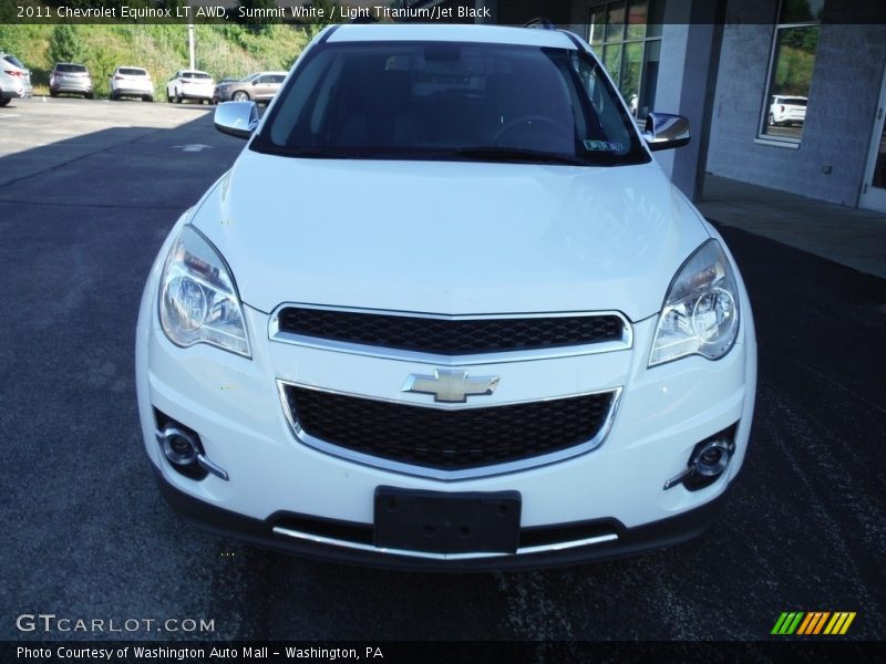 Summit White / Light Titanium/Jet Black 2011 Chevrolet Equinox LT AWD