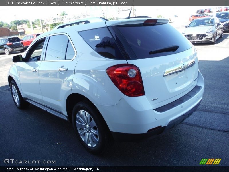 Summit White / Light Titanium/Jet Black 2011 Chevrolet Equinox LT AWD