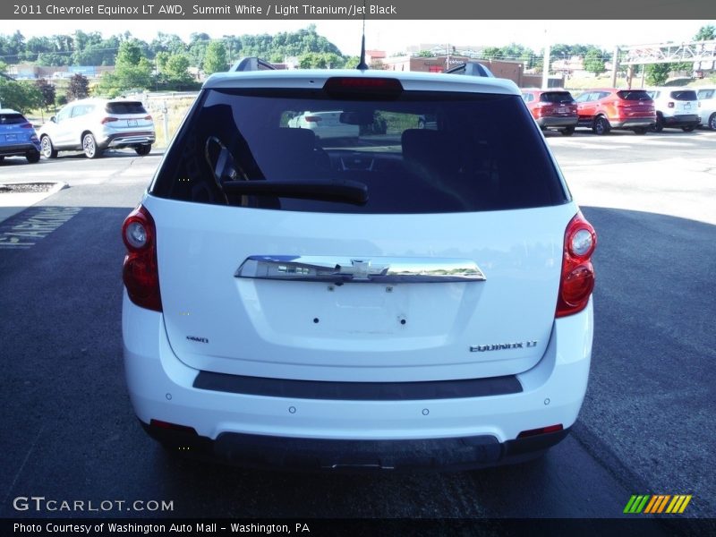 Summit White / Light Titanium/Jet Black 2011 Chevrolet Equinox LT AWD