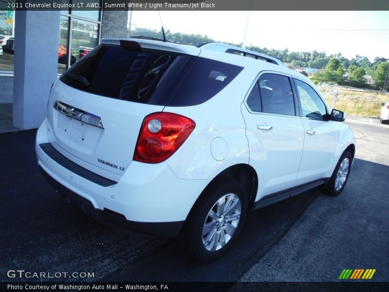 Summit White / Light Titanium/Jet Black 2011 Chevrolet Equinox LT AWD