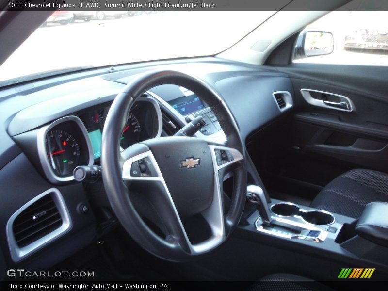 Summit White / Light Titanium/Jet Black 2011 Chevrolet Equinox LT AWD