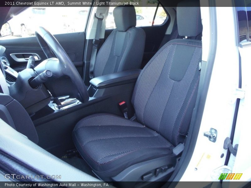 Summit White / Light Titanium/Jet Black 2011 Chevrolet Equinox LT AWD