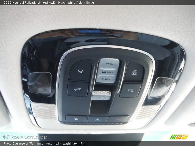 Hyper White / Light Beige 2020 Hyundai Palisade Limited AWD