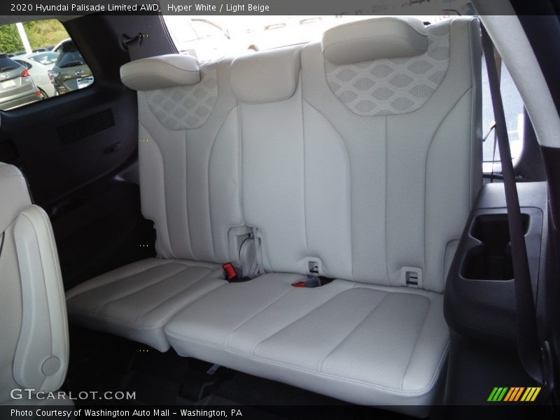 Hyper White / Light Beige 2020 Hyundai Palisade Limited AWD