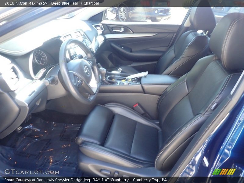 Deep Blue Pearl / Charcoal 2018 Nissan Maxima SV