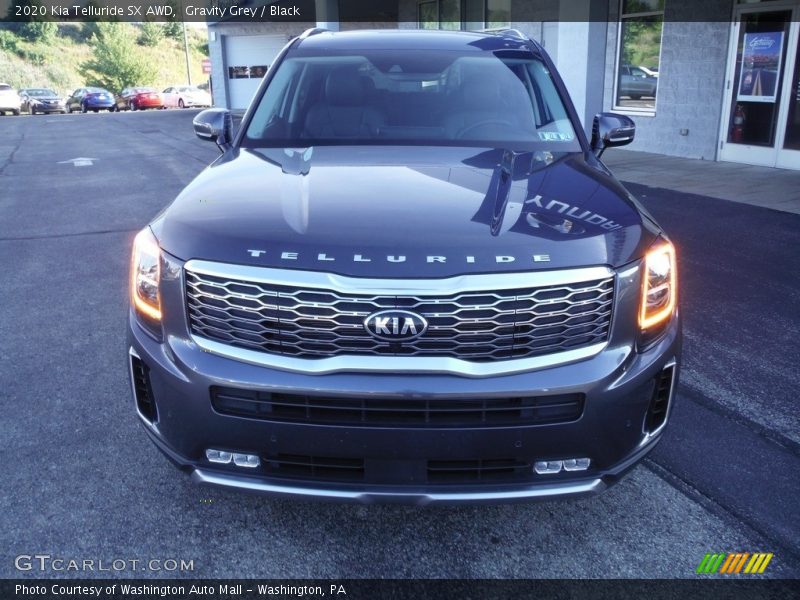 Gravity Grey / Black 2020 Kia Telluride SX AWD