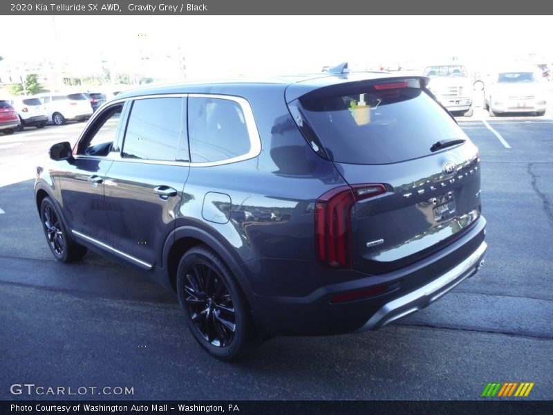 Gravity Grey / Black 2020 Kia Telluride SX AWD