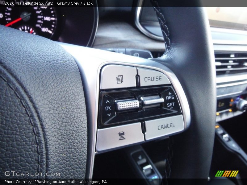 Gravity Grey / Black 2020 Kia Telluride SX AWD