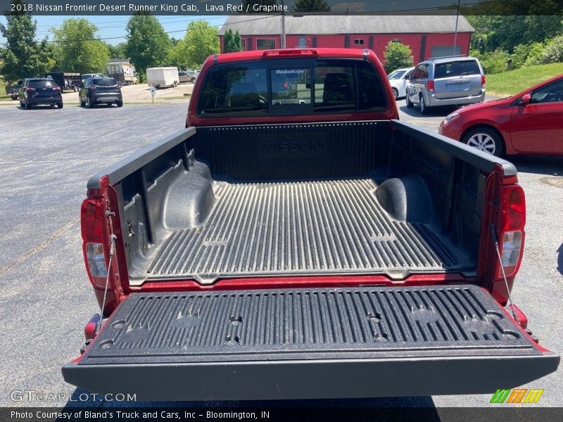 Lava Red / Graphite 2018 Nissan Frontier Desert Runner King Cab