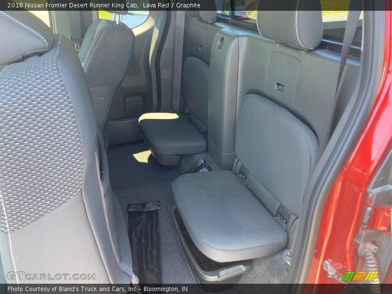 Rear Seat of 2018 Frontier Desert Runner King Cab