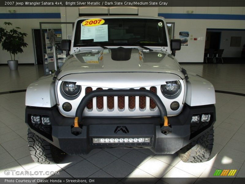 Bright Silver Metallic / Dark Slate Gray/Medium Slate Gray 2007 Jeep Wrangler Sahara 4x4