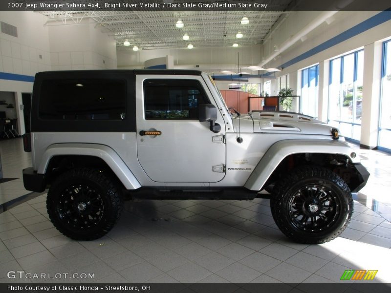 Bright Silver Metallic / Dark Slate Gray/Medium Slate Gray 2007 Jeep Wrangler Sahara 4x4