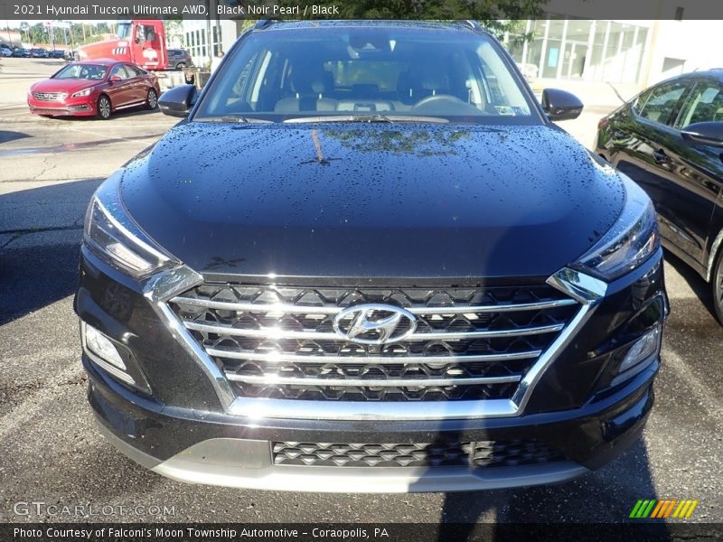 Black Noir Pearl / Black 2021 Hyundai Tucson Ulitimate AWD