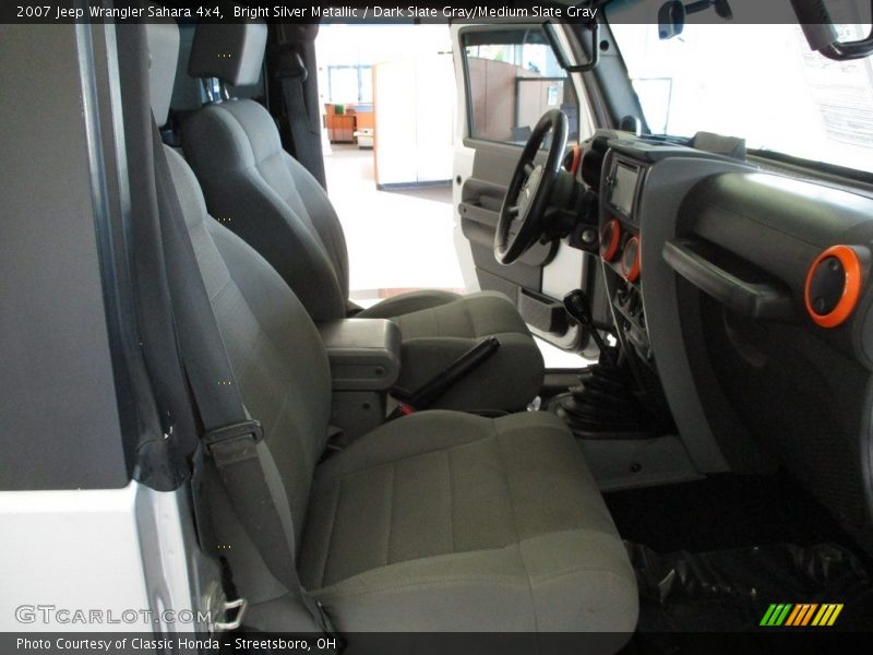 Bright Silver Metallic / Dark Slate Gray/Medium Slate Gray 2007 Jeep Wrangler Sahara 4x4