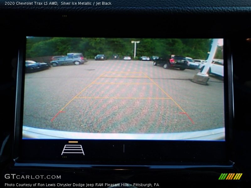 Silver Ice Metallic / Jet Black 2020 Chevrolet Trax LS AWD