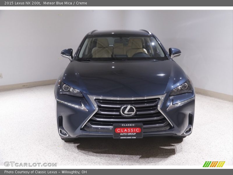Meteor Blue Mica / Creme 2015 Lexus NX 200t
