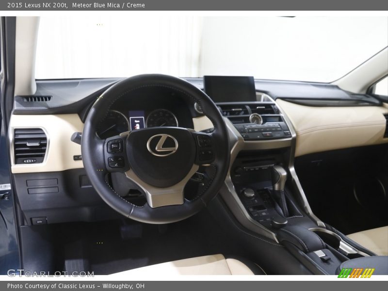 Dashboard of 2015 NX 200t