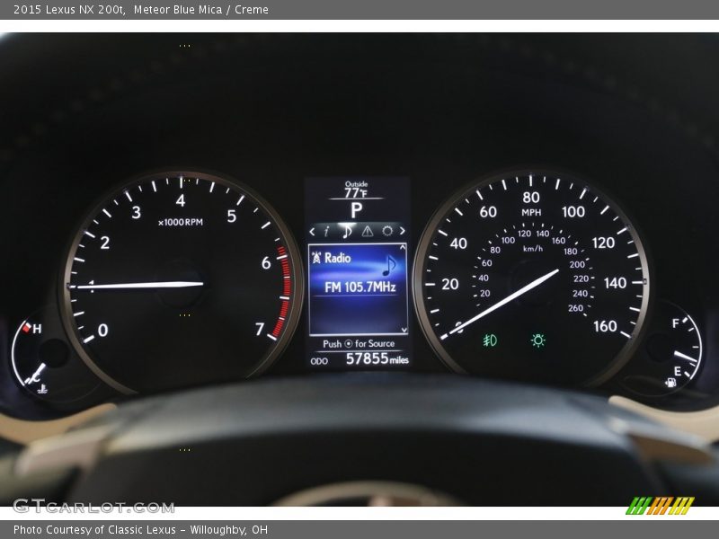  2015 NX 200t 200t Gauges