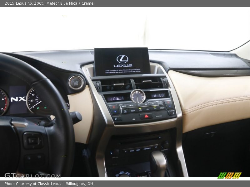 Meteor Blue Mica / Creme 2015 Lexus NX 200t