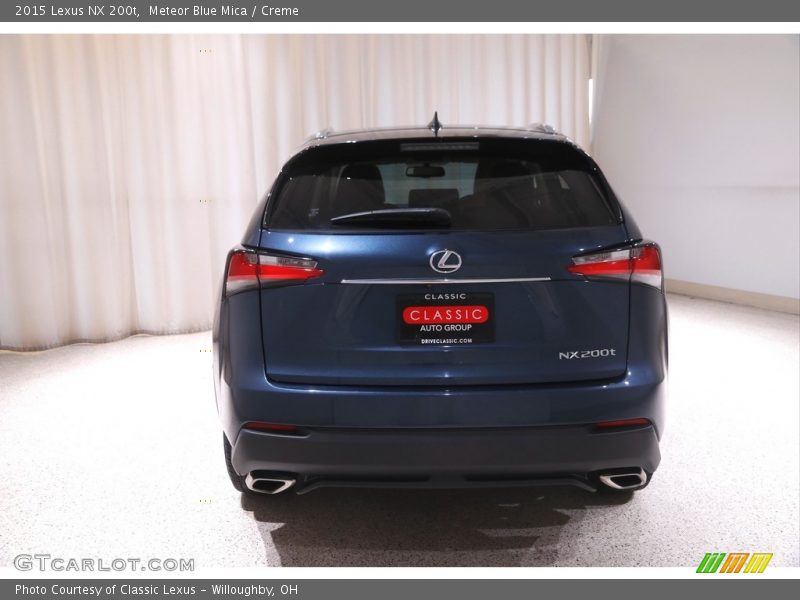 Meteor Blue Mica / Creme 2015 Lexus NX 200t