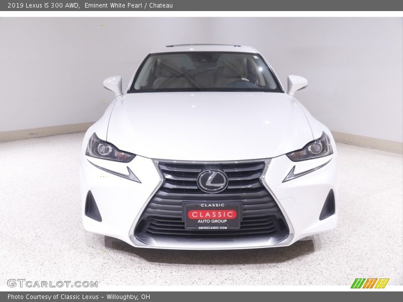 Eminent White Pearl / Chateau 2019 Lexus IS 300 AWD