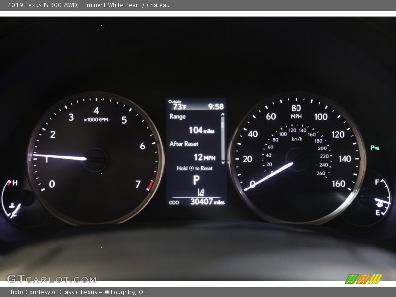  2019 IS 300 AWD 300 AWD Gauges