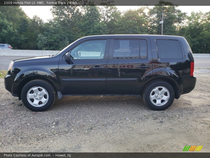 Formal Black / Black 2009 Honda Pilot LX 4WD